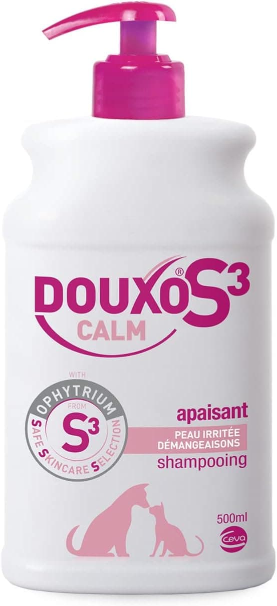 DOUXO S3 Calm Shampooing apaisant pour Chiens et Chats avec des Allergies, des d