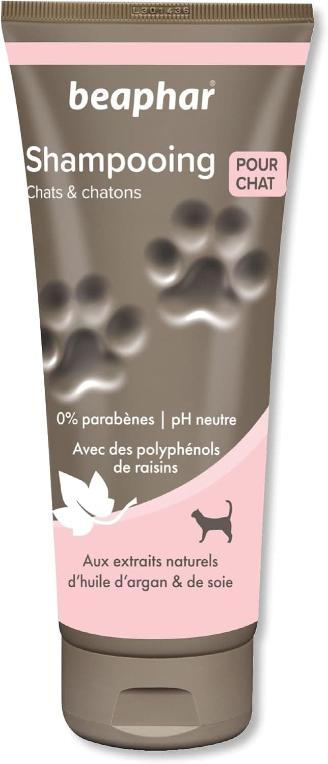 BEAPHAR – Shampoing Premium pour Chat & Chaton – Aux extraits naturels de Thé Bl